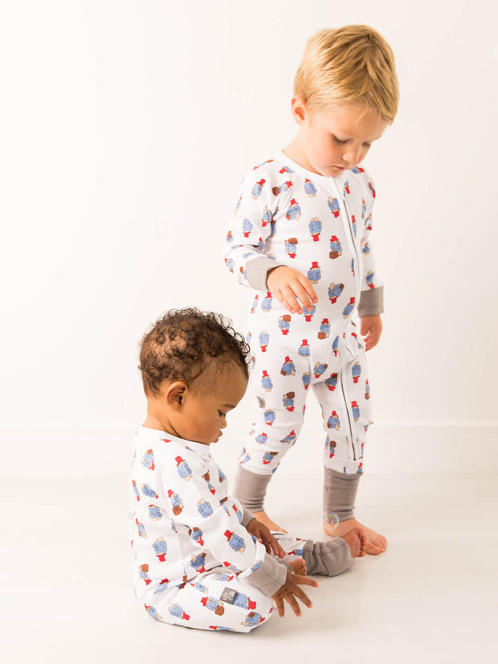 Paddington™ Loves to Travel Zip-Up Romper Playsuit