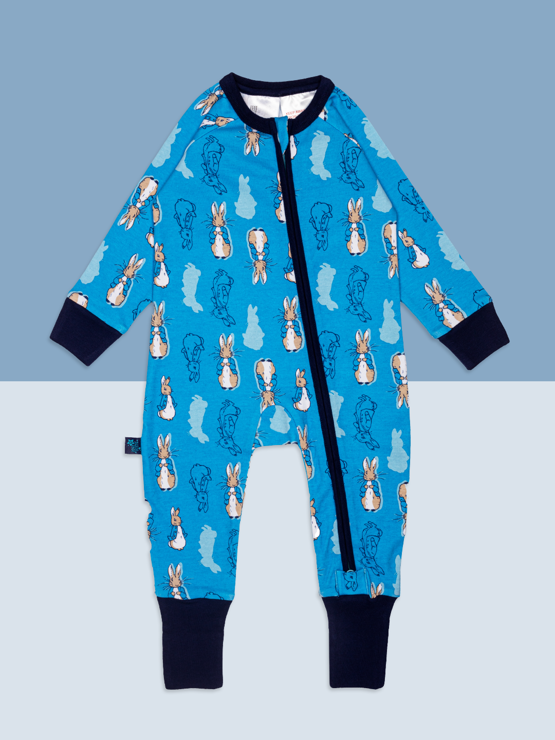 Peter Rabbit Navy Zip-Up Romper - Blade & Rose UK
