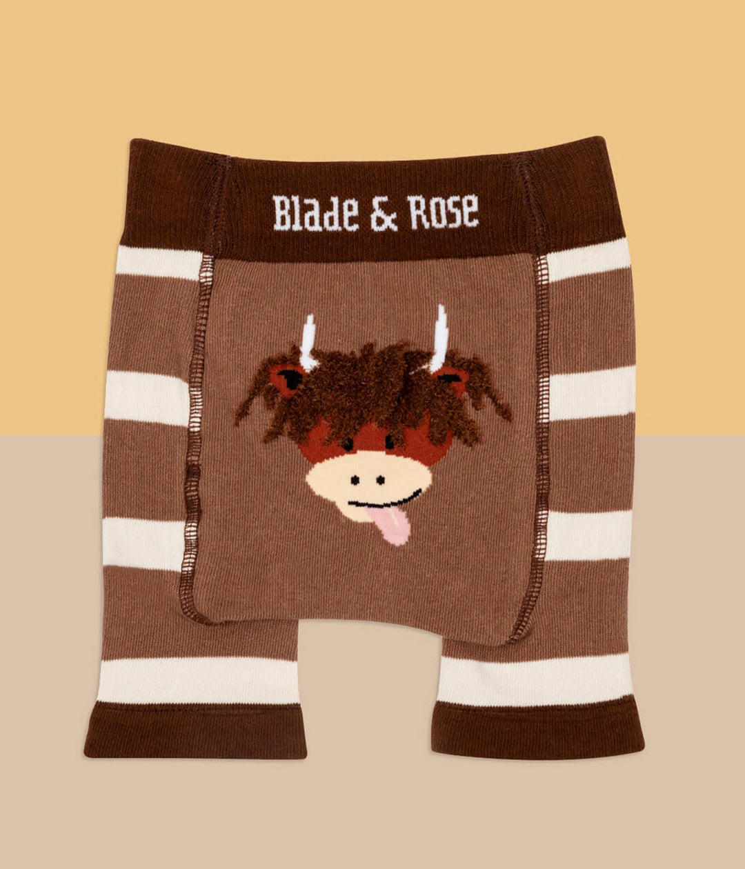 Neutral Highland Cow Shorts