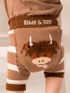 Neutral Highland Cow Shorts