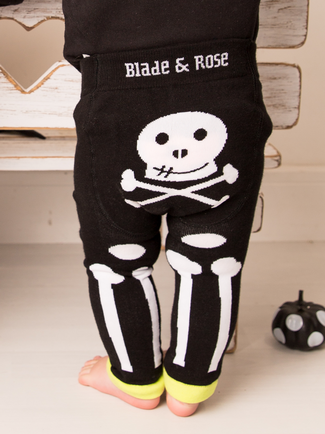 Skeleton Leggings Blade Rose - Main Image