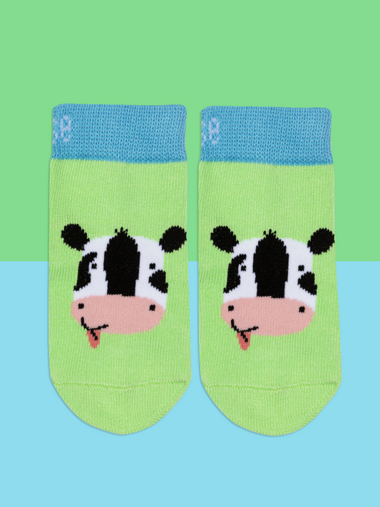 Bailey the Cow Socks - Blade & Rose UK