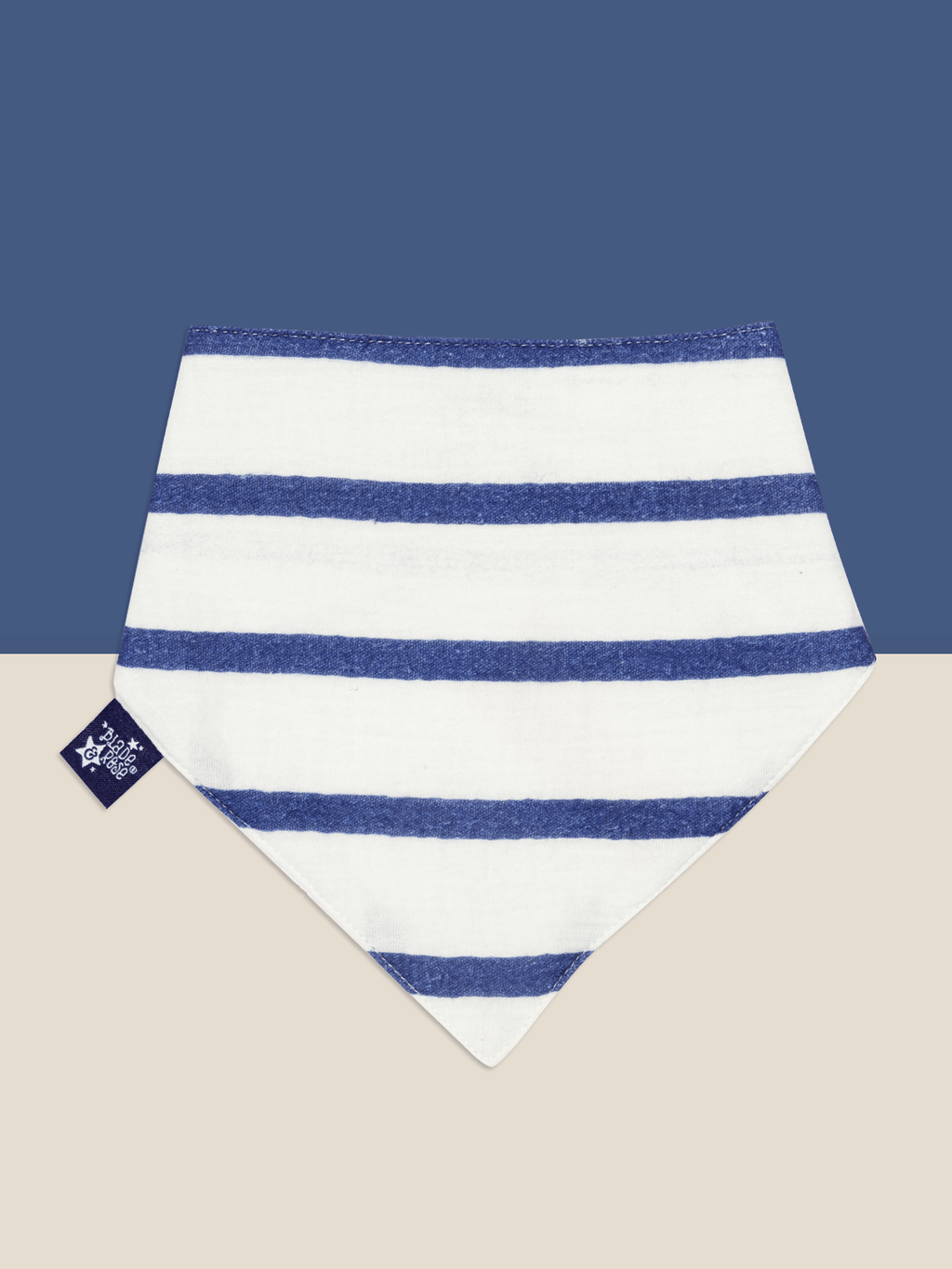 Hamish Highland Cow Muslin Striped Bib