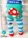 Leggings Blade And Rose Motif Babushka – Pour Fille Ou Bébé, En Violet, Confortables Et Stylés - 10
