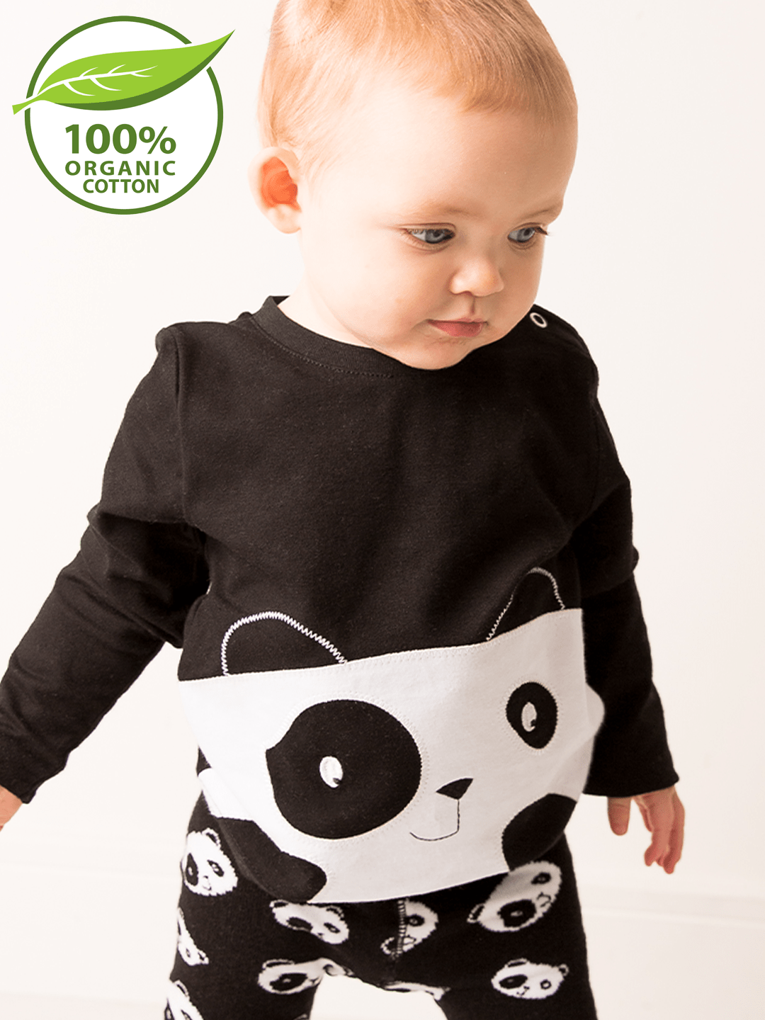 WWF Organic Panda Top - Blade & Rose UK