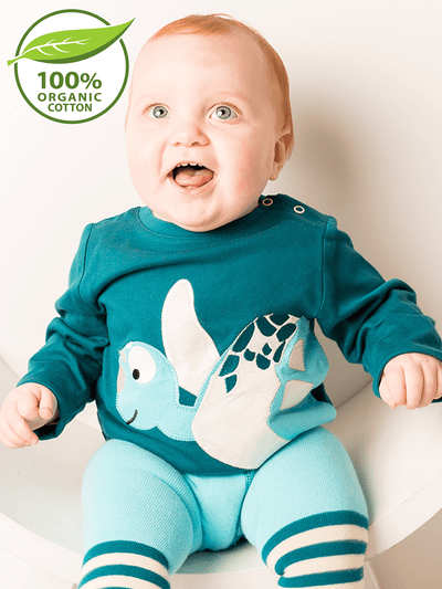 WWF Organic Sea Turtle Top * - Blade & Rose UK