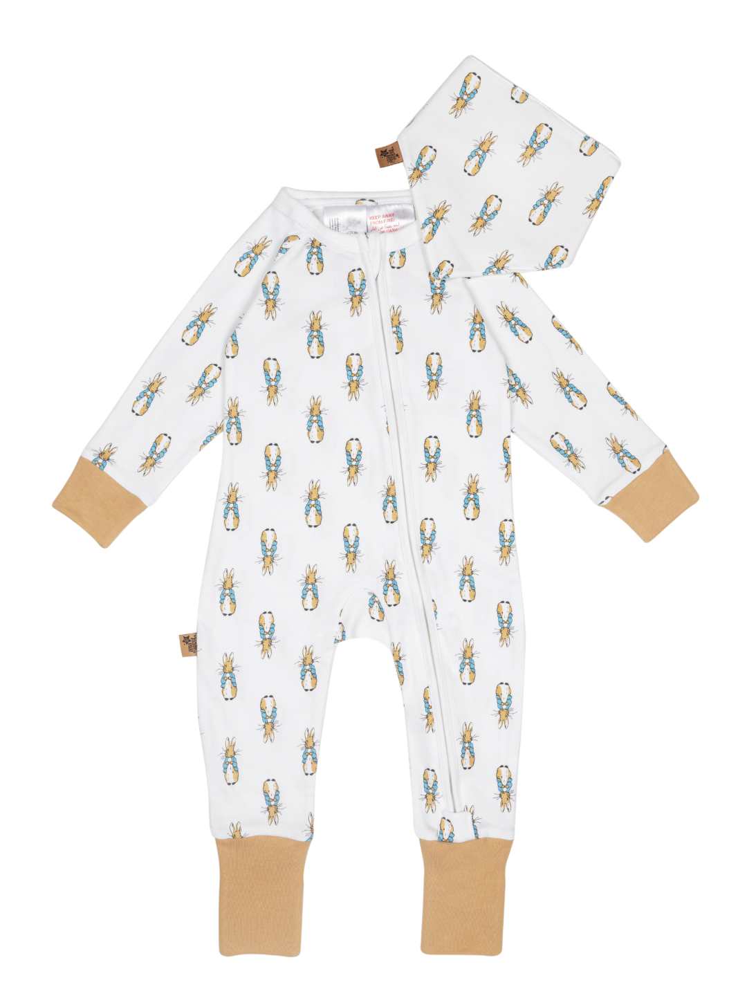 Peter Rabbit Neutral & Pink Comforter Gift Box