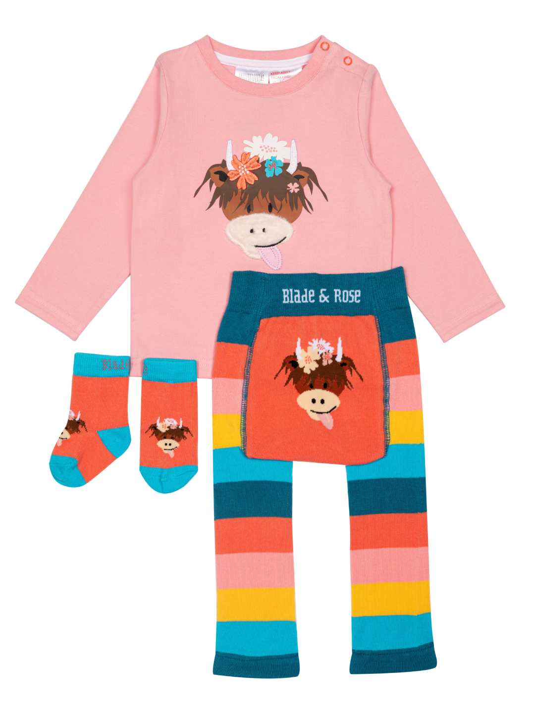 Bonnie Highland Cow Gift Box Set