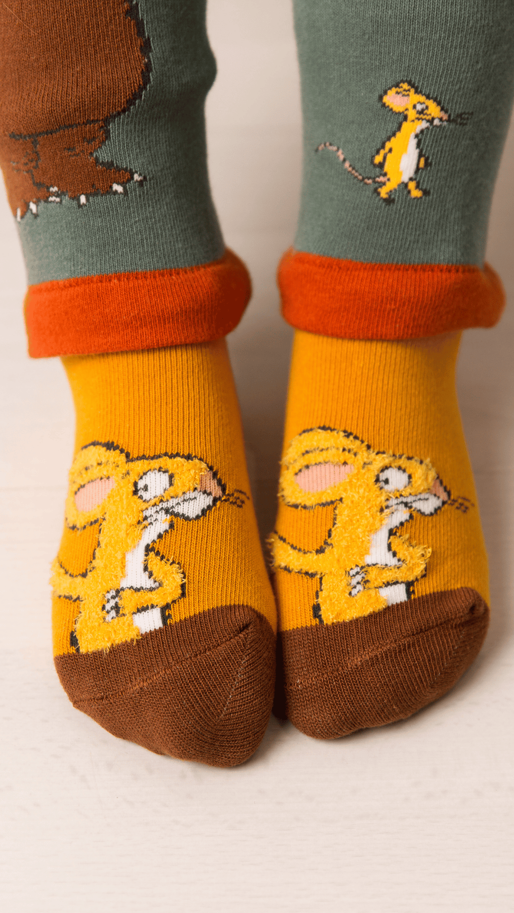The Gruffalo Outdoor Adventure 3PC Gift Set - Mouse Socks