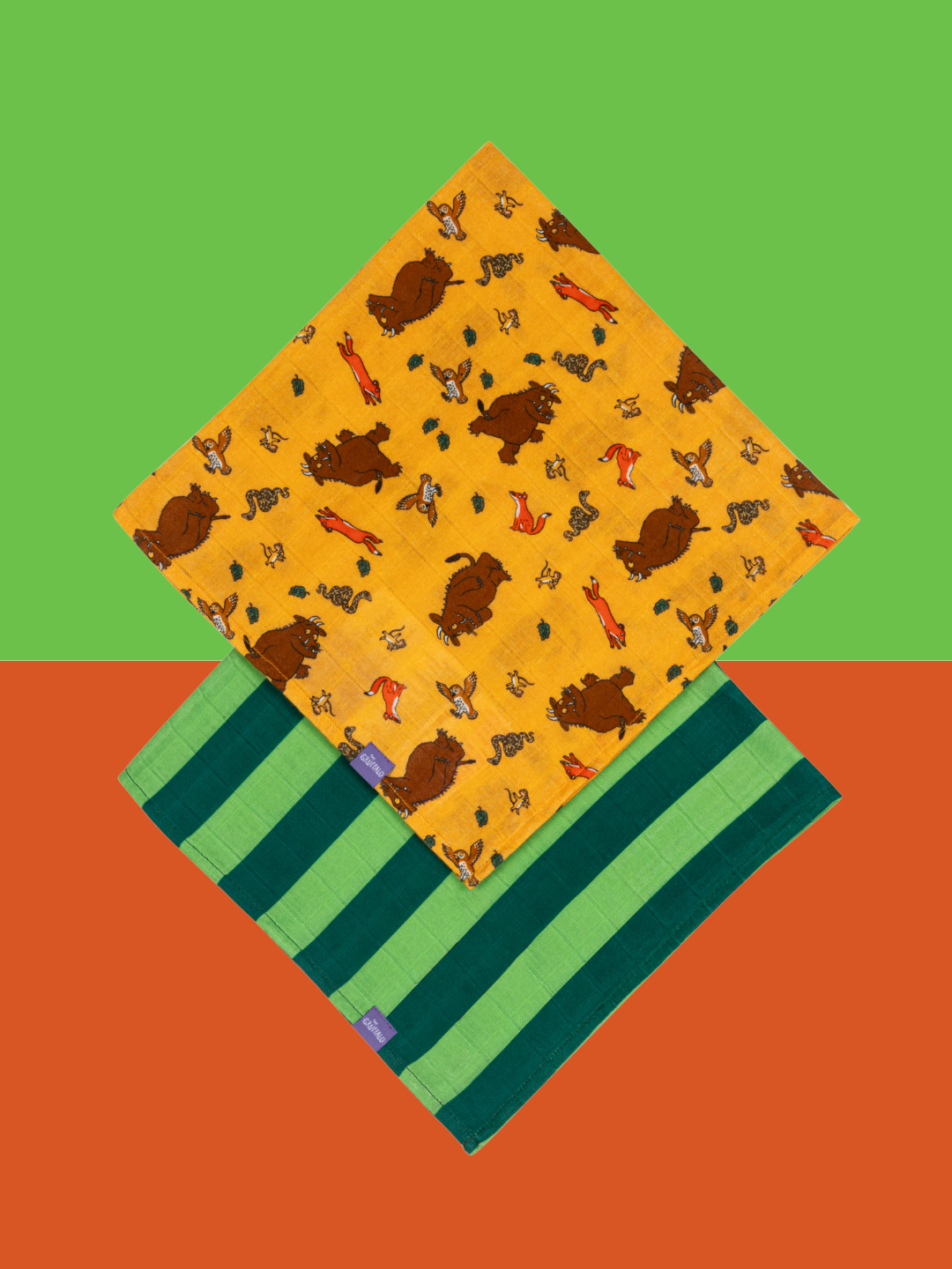 Gruffalo™ Ready To Play Muslin Squares - Blade & Rose UK