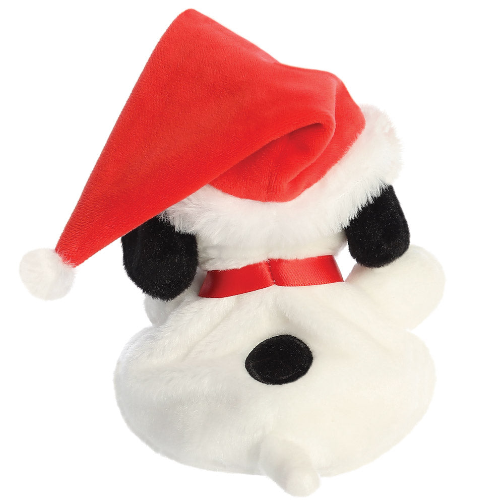 Santa Snoopy Palm Pals Soft Toy