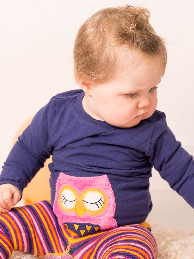 Betty Owl Leggings  Unisex Baby Leggings for Babies & Toddlers