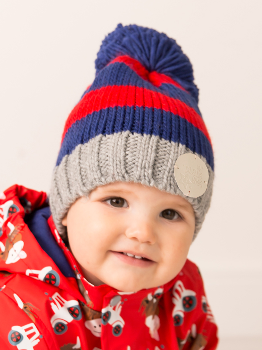 Striped Bobble Hats - Blade & Rose UK