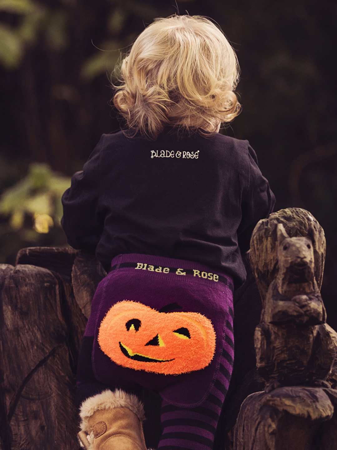 Fluffy Pumpkin Leggings