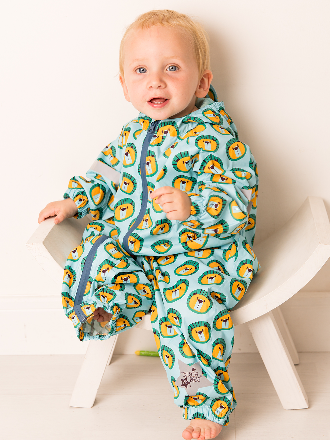 Frankie the Lion Eco Splashsuit Blade & Rose