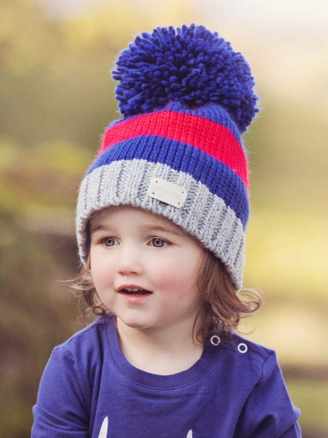 Striped Bobble Hats - Blade & Rose UK