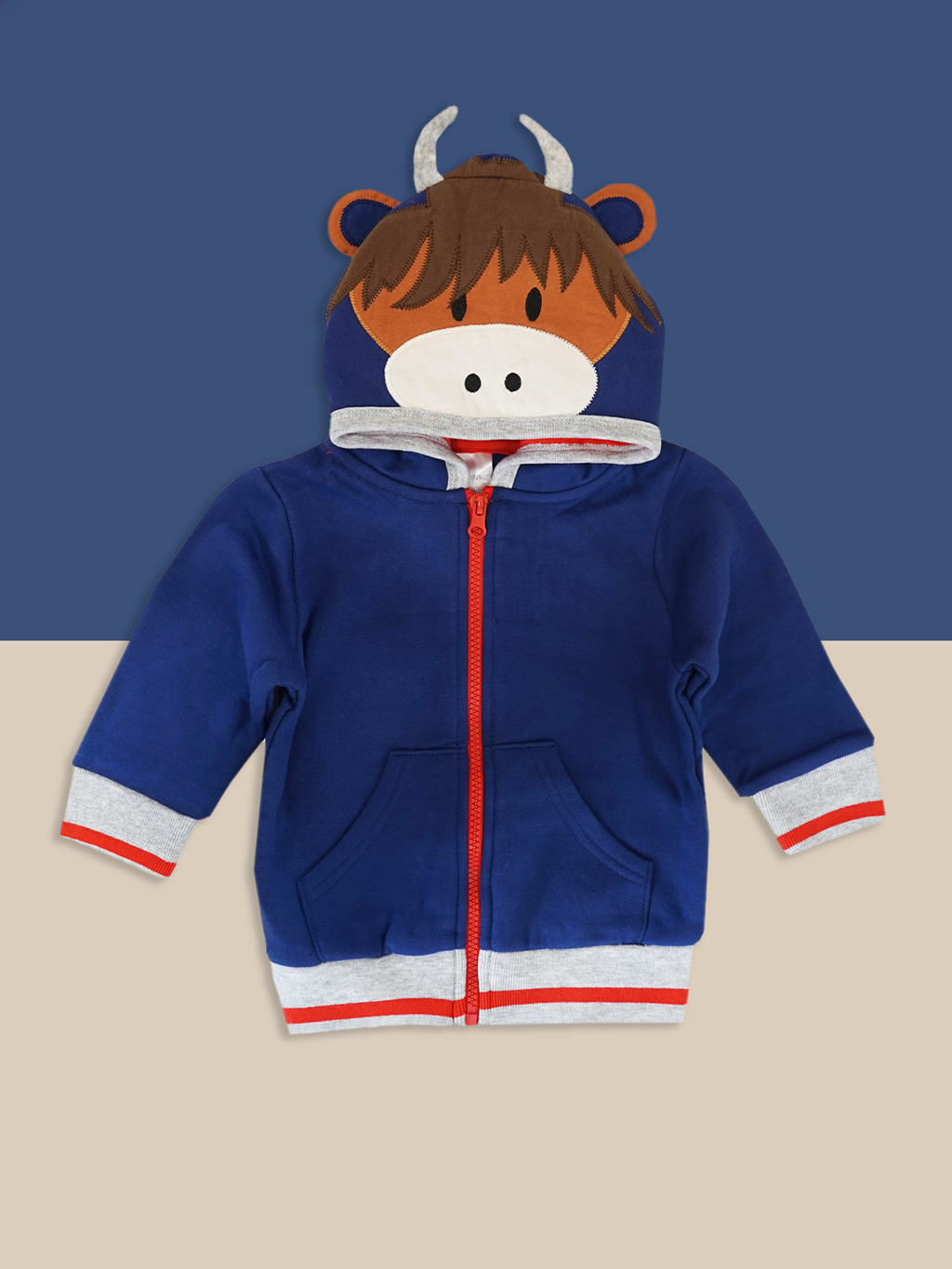 Highland Cow Hoodie Blade & Rose