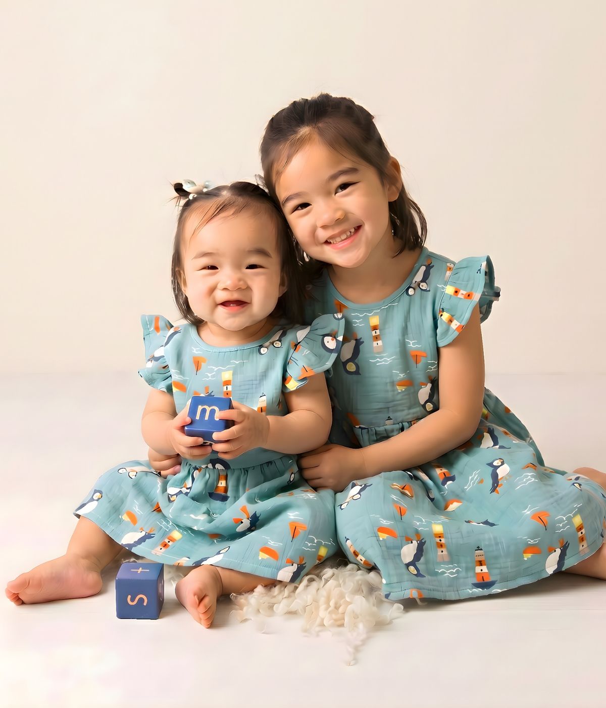 Junior Kenzie the Puffin Summer Dress