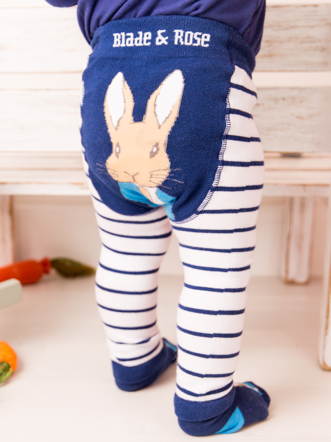 Peter Rabbit Navy Leggings