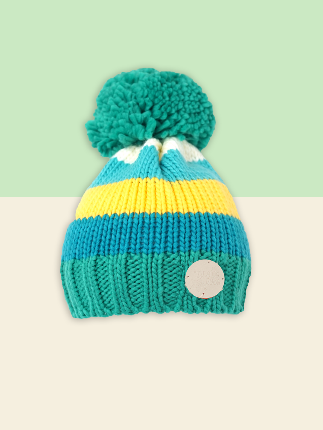 Striped Bobble Hats