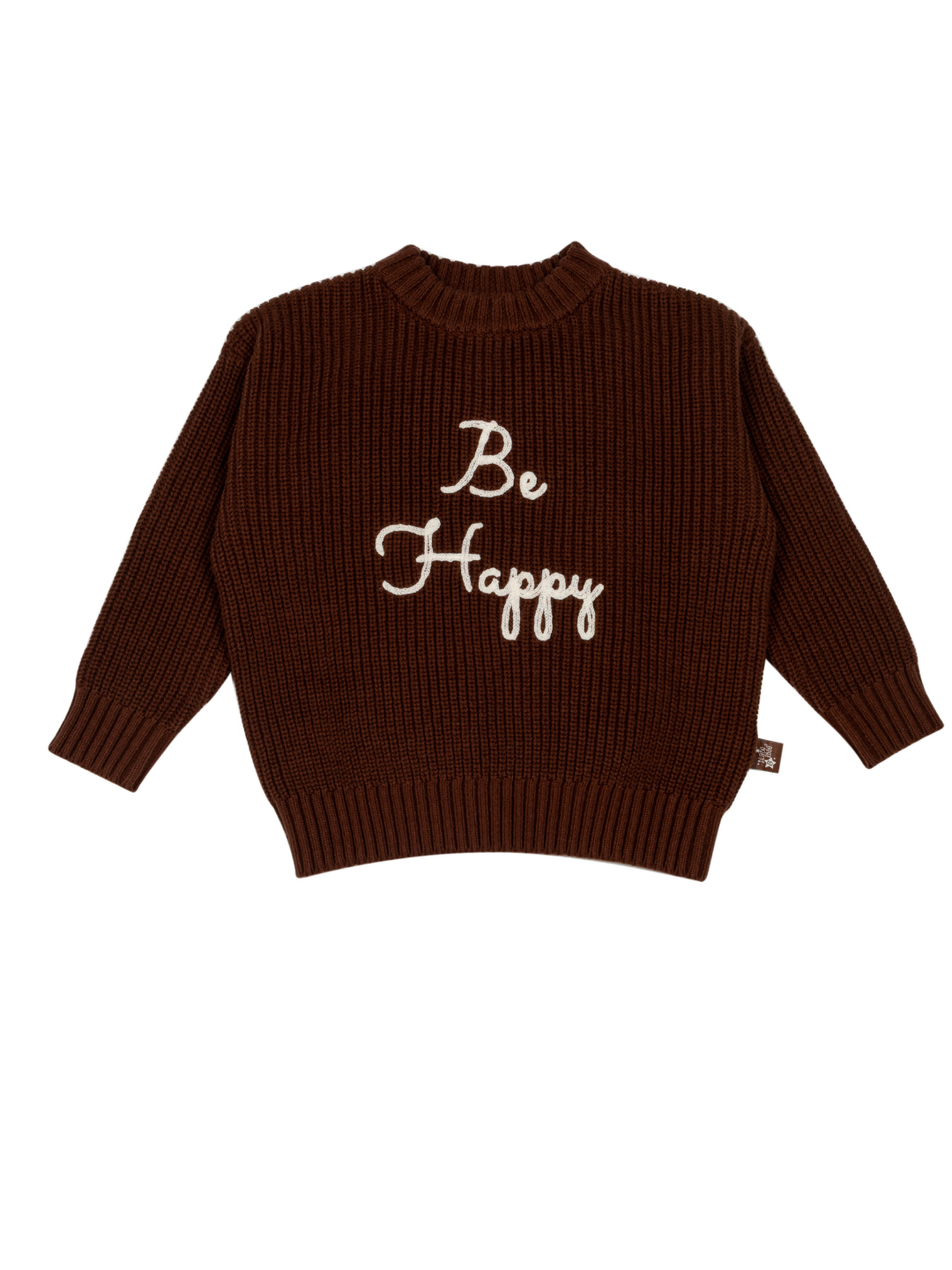 Be Happy Knitted Jumper