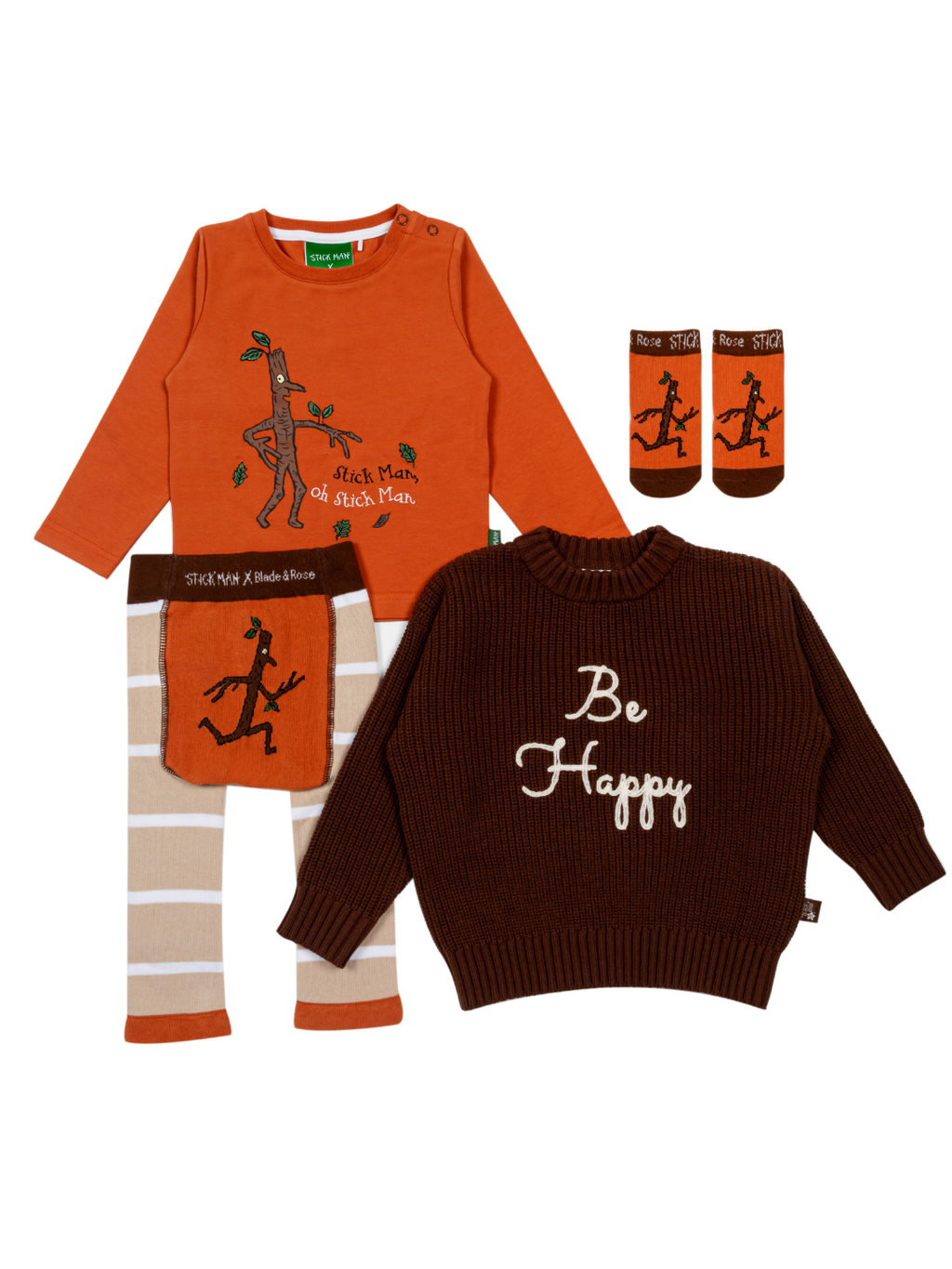 Be Happy Knitted Jumper