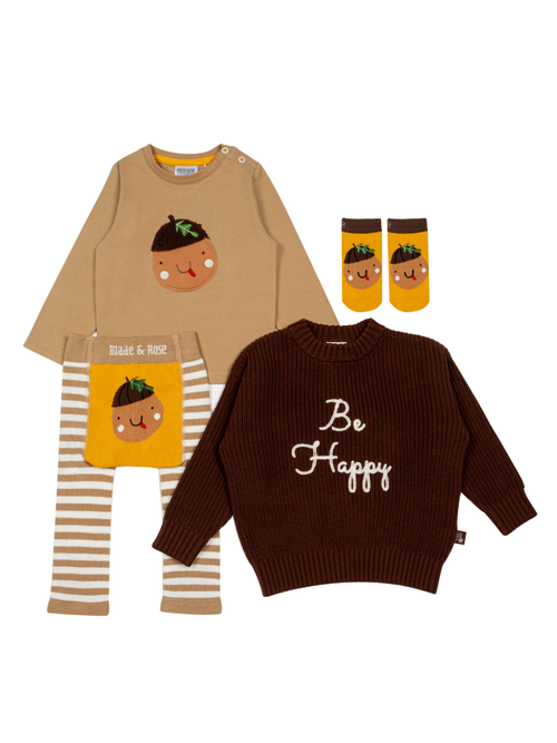 Be Happy Knitted Jumper