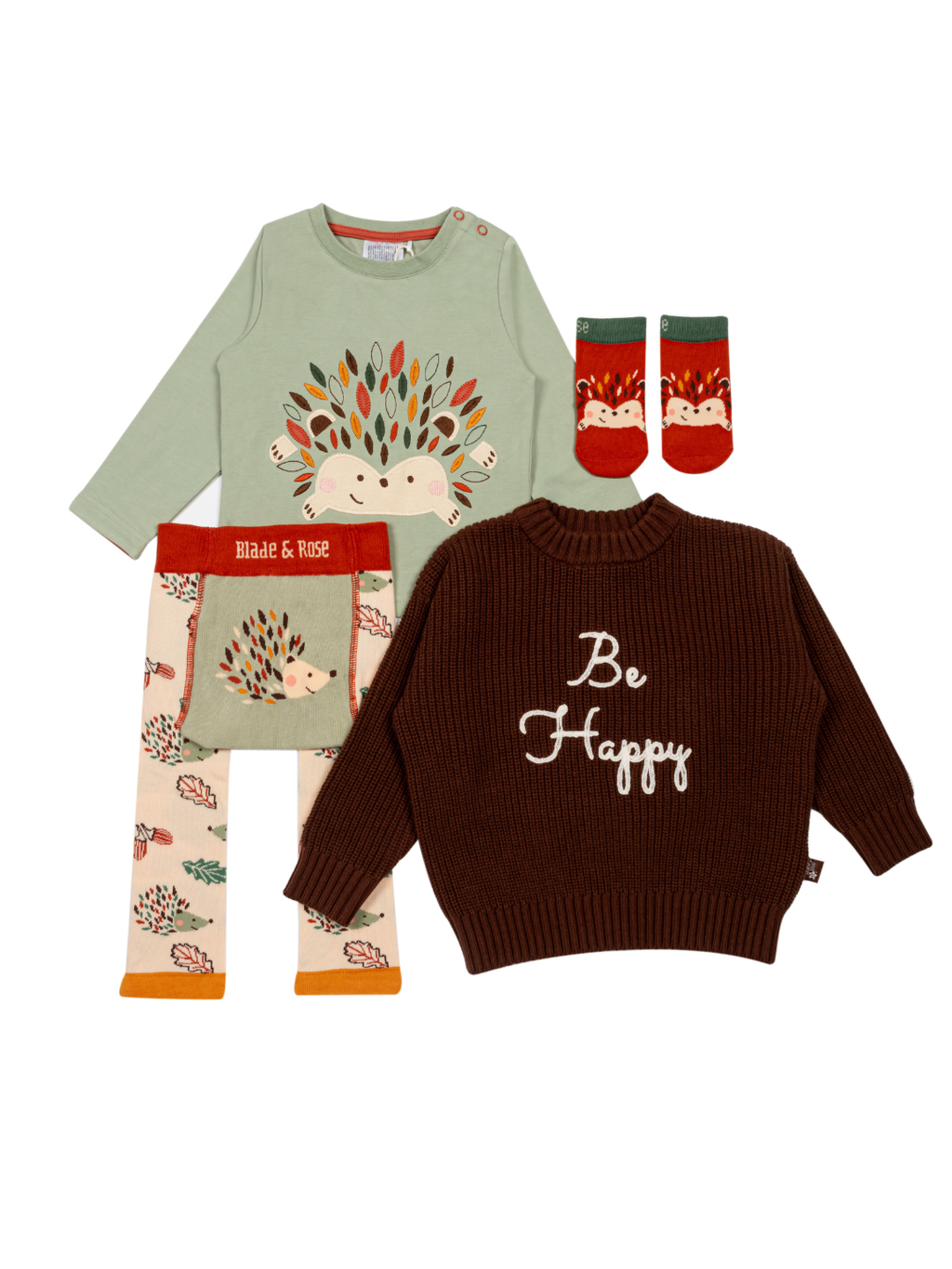 Be Happy Knitted Jumper