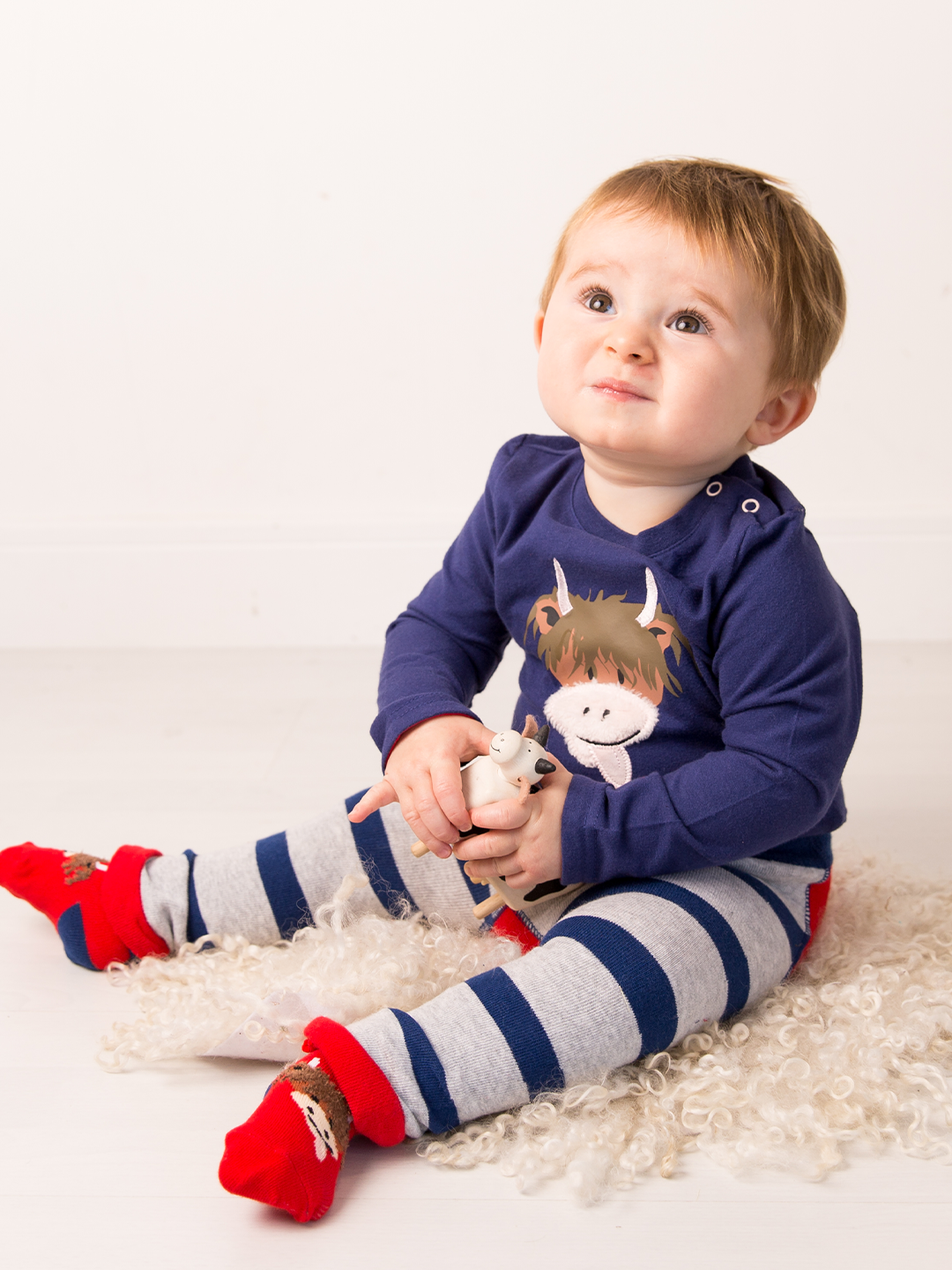 Hamish Highland Cow Top - Blade & Rose UK