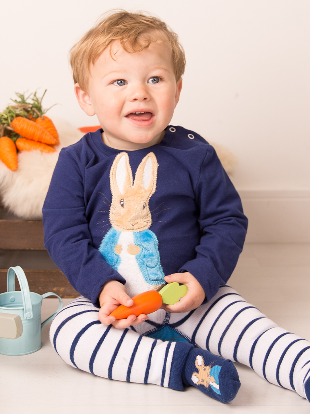 Peter Rabbit Navy Leggings - Blade & Rose UK