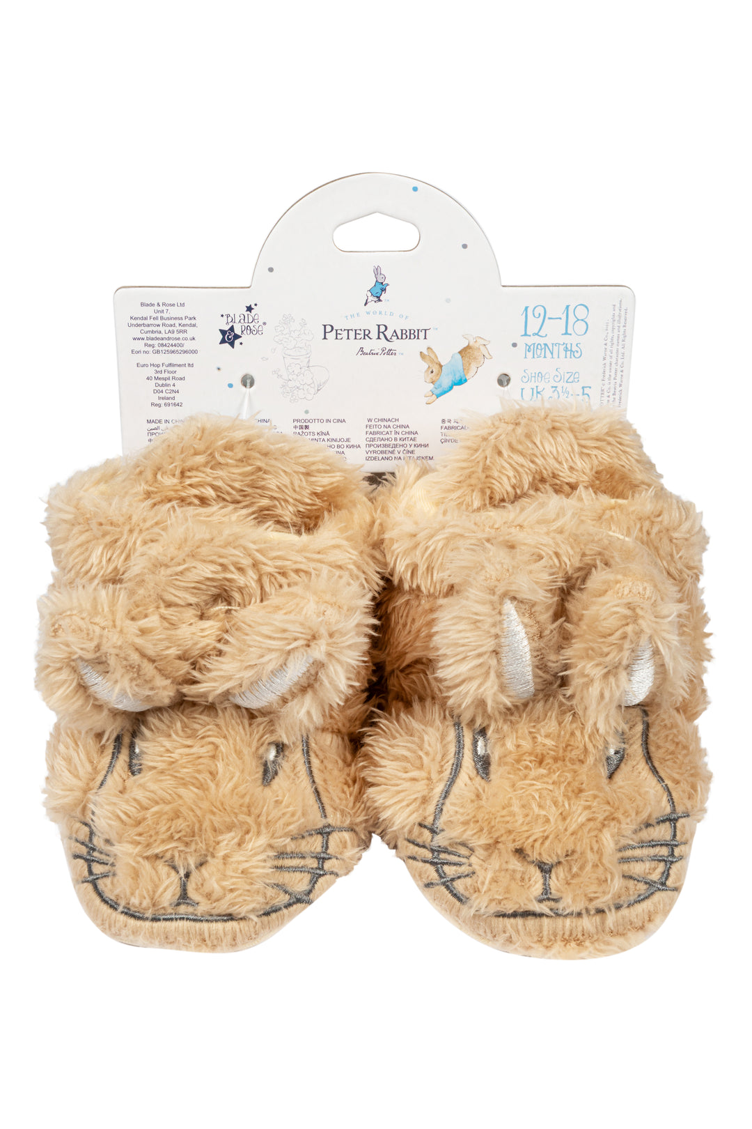Peter Rabbit™ Fluffy Booties