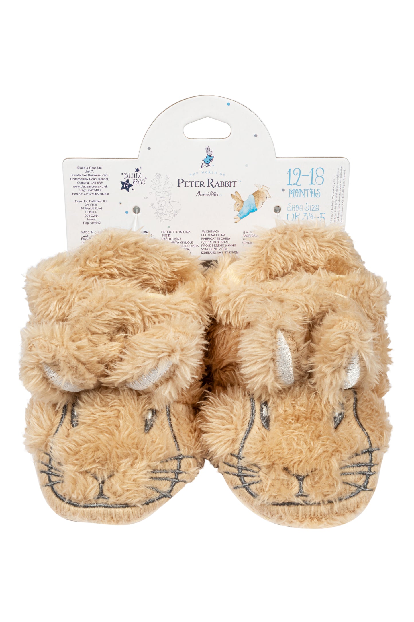 Peter Rabbit™ Fluffy Booties