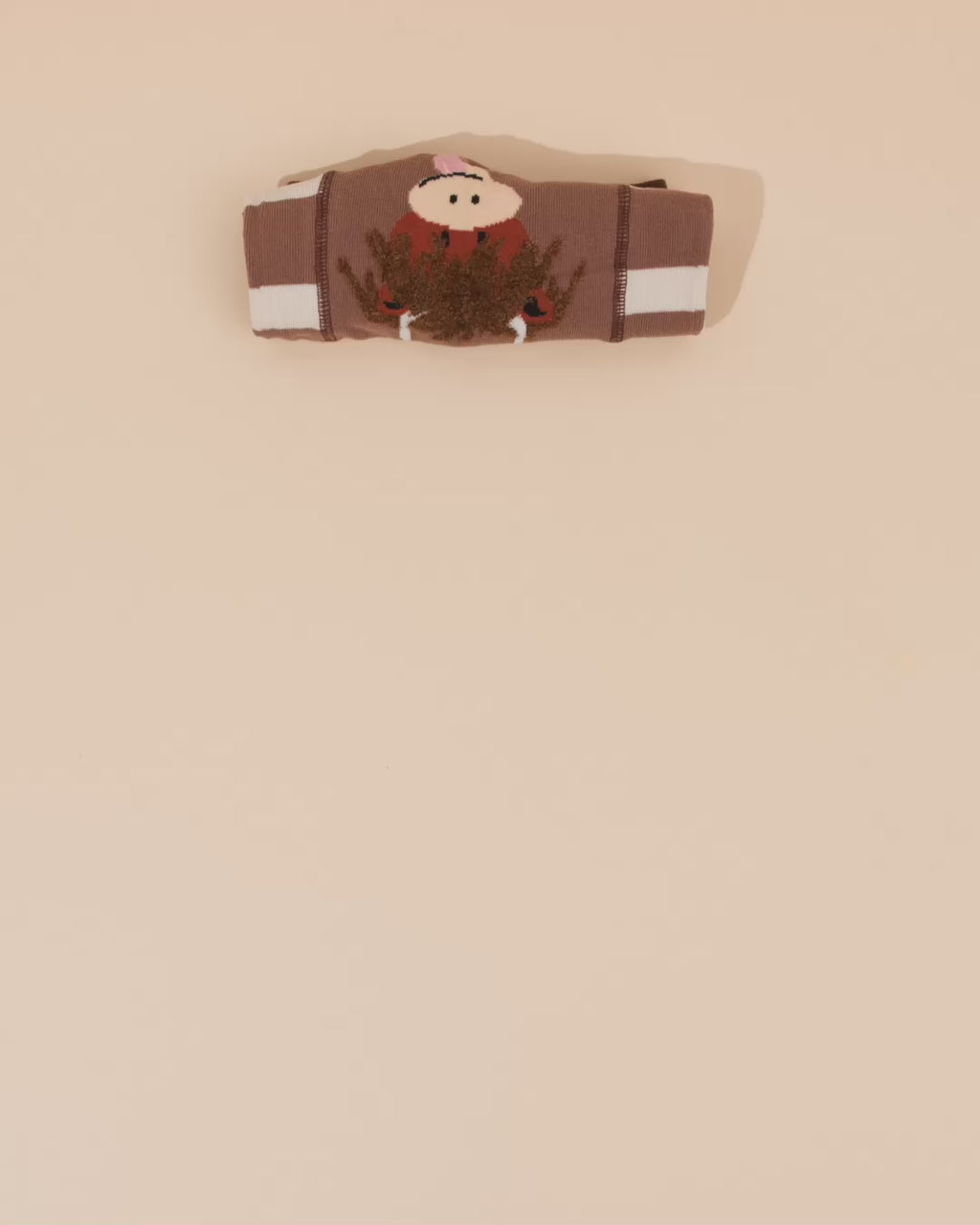 Neutral Highland Cow Leggings
