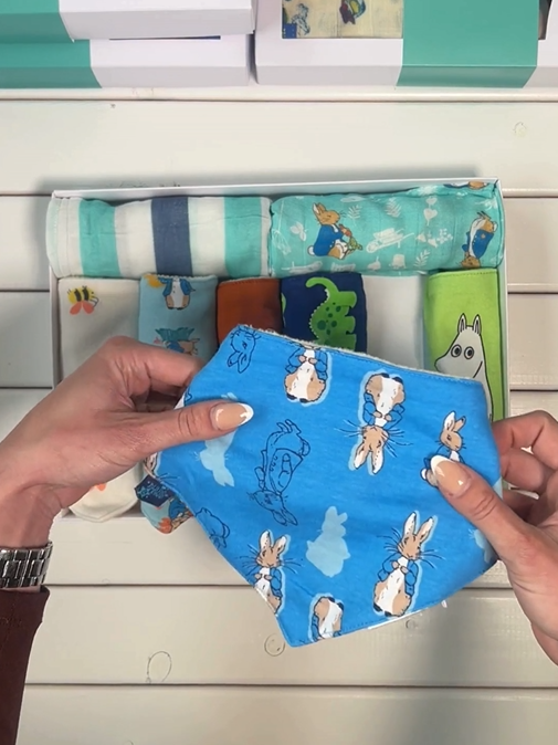 Baby Boy Bibs Gifting Set