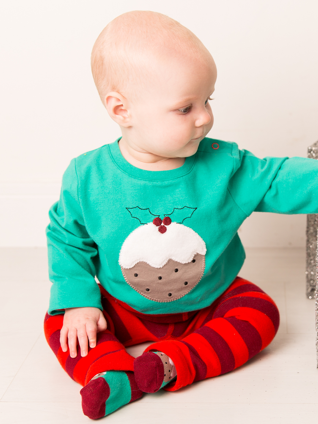 Christmas Pudding Leggings Blade & Rose
