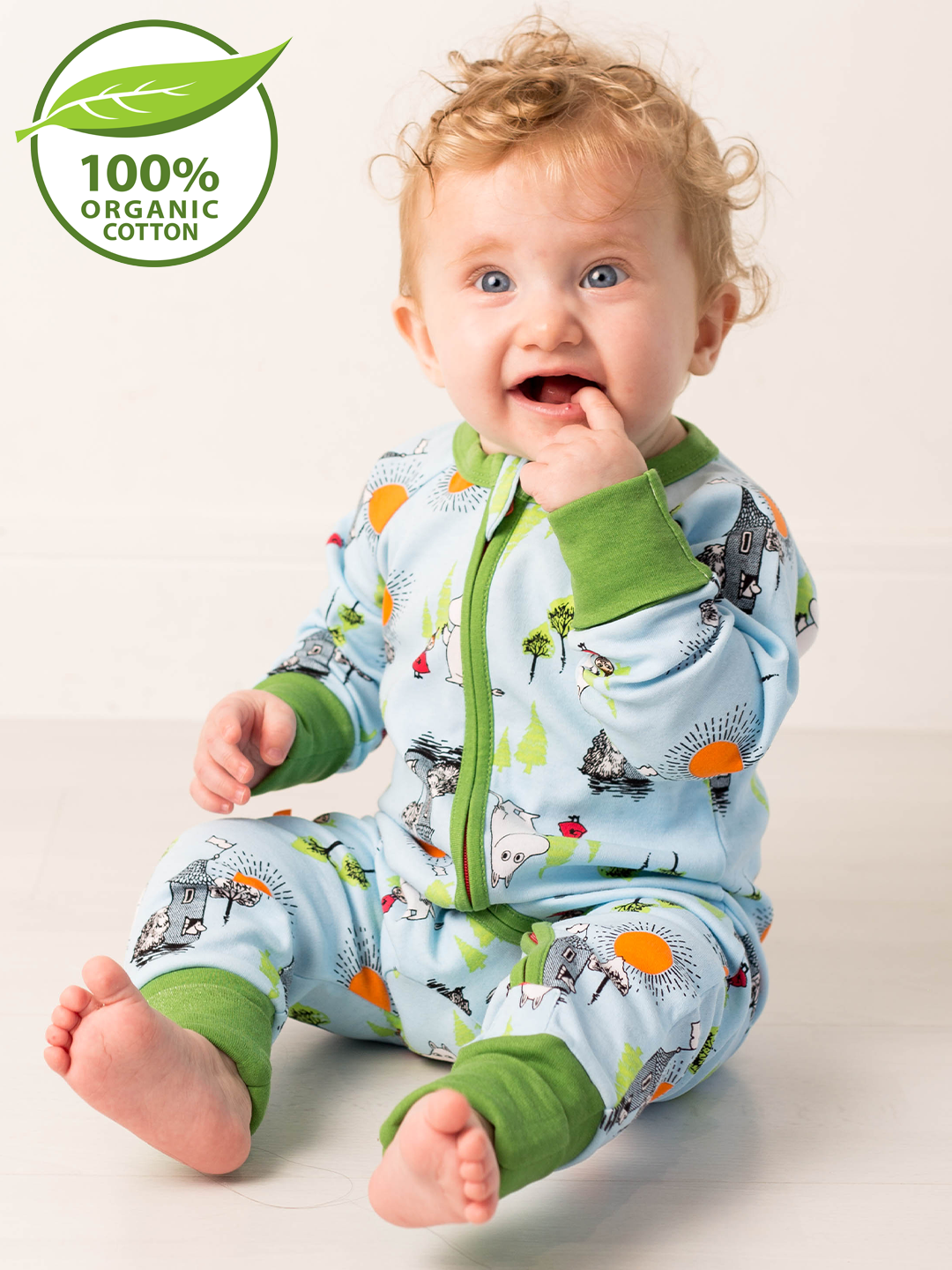 Moomin™ Organic Free To Explore Romper Playsuit