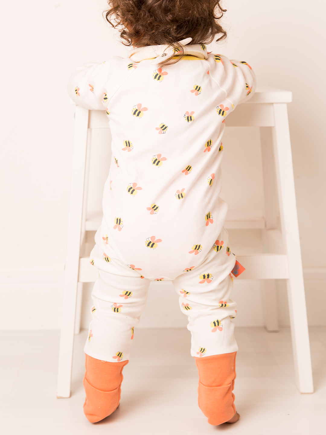 Honey Bee Romper & Bib Gift Box Set