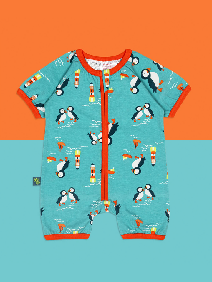 Kenzie the Puffin Summer Romper Playsuit