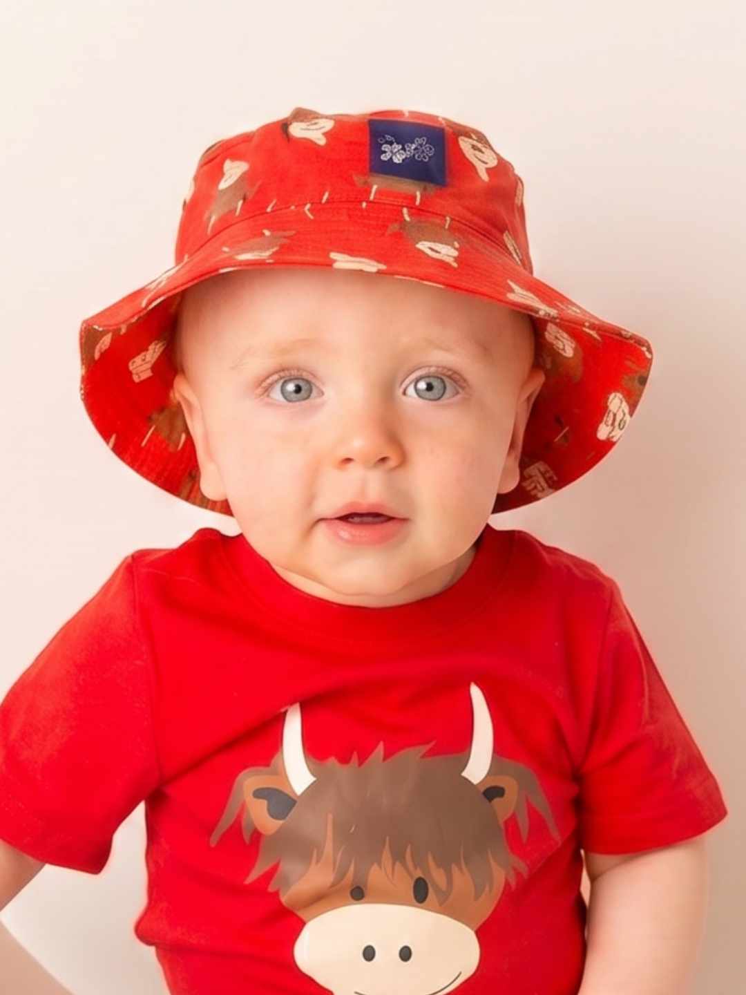 Hamish Highland Cow Summer Hat