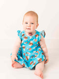 Bonnie Highland Cow Summer Dress