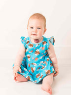 Bonnie Highland Cow Summer Dress