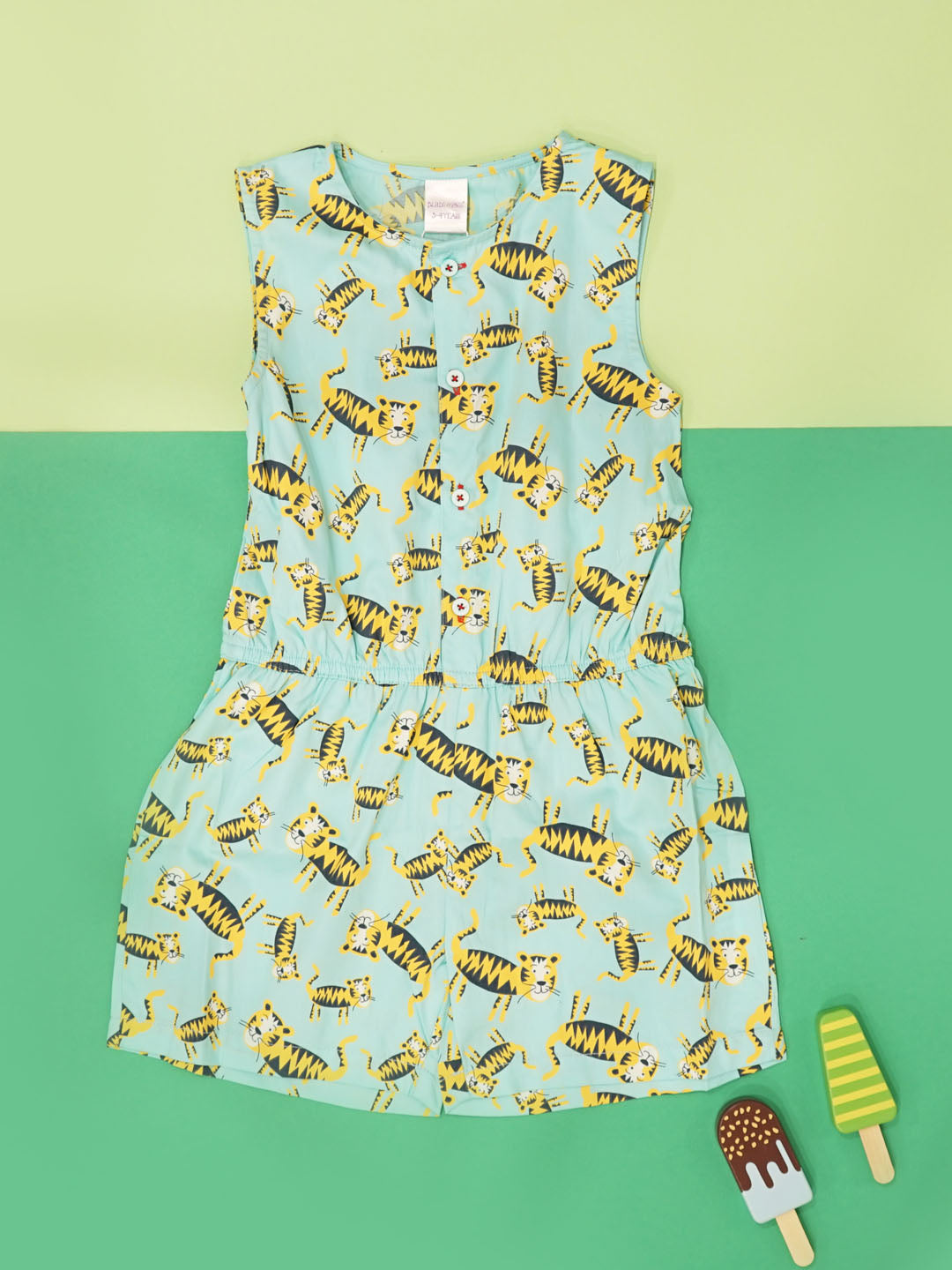 Tiger Playsuit - Blade & Rose UK