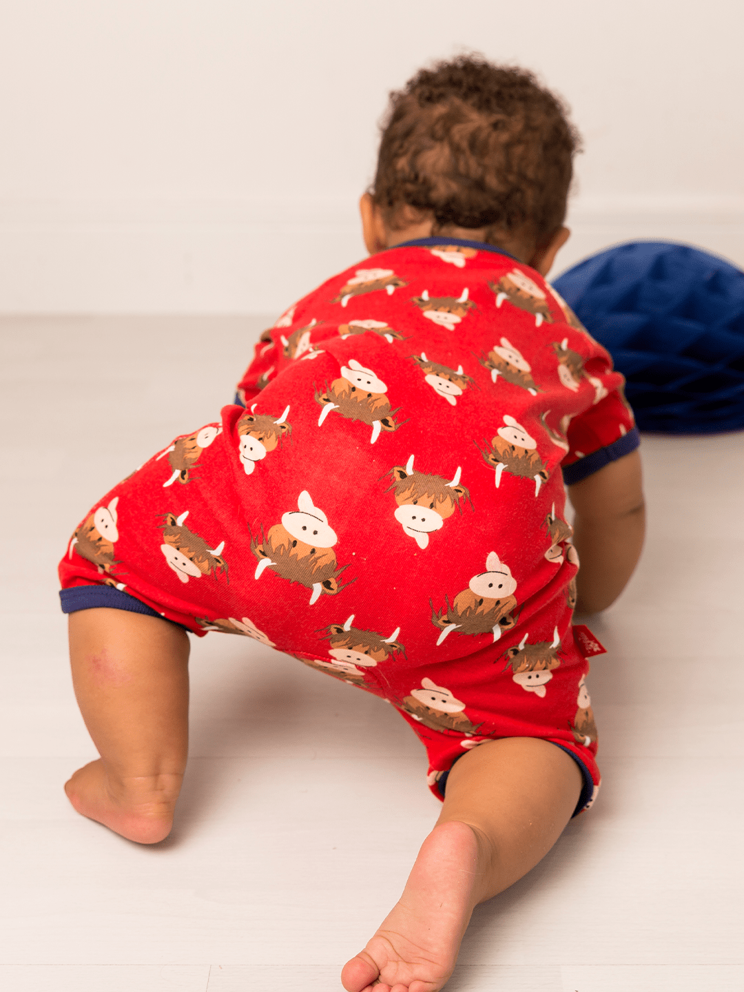 Hamish Highland Cow Summer Romper - Blade & Rose UK