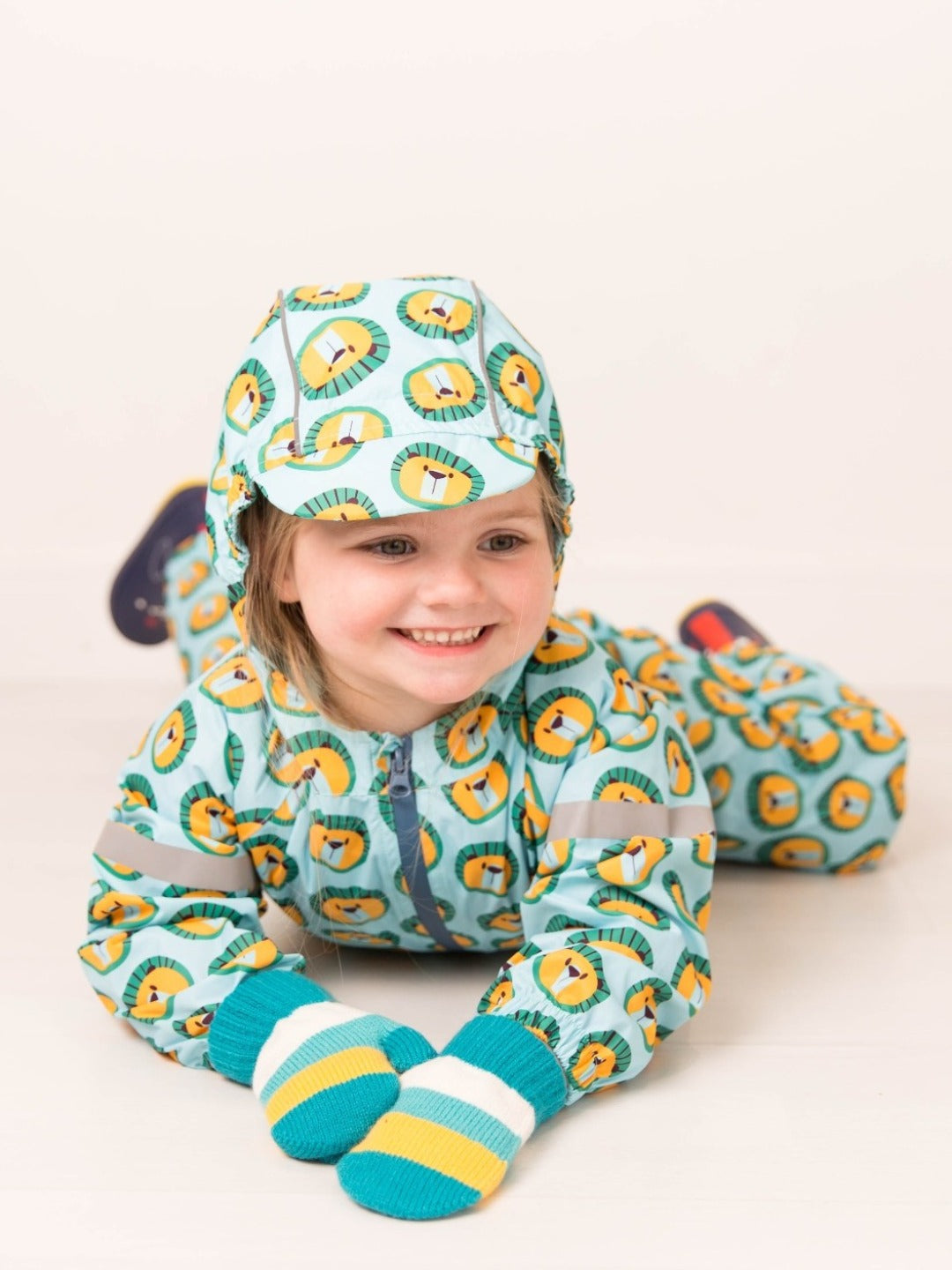 Green & Mustard Mittens Blade & Rose UK