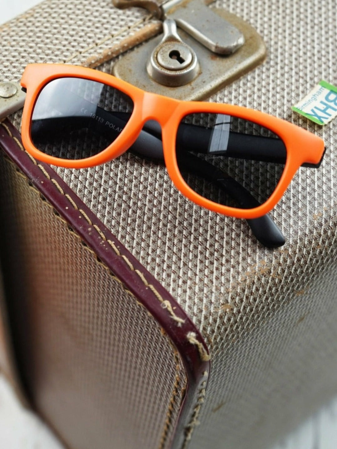 Orange & Black Polarized Sunglasses Outlet