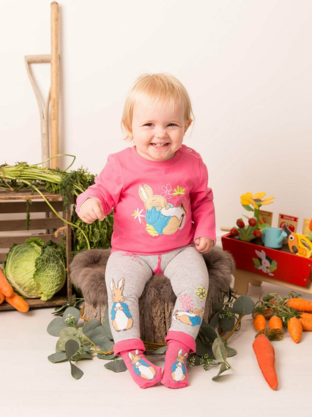 Peter Rabbit Floral Top Blade & Rose