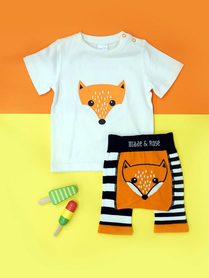 Fox T-Shirt & Matching Shorts