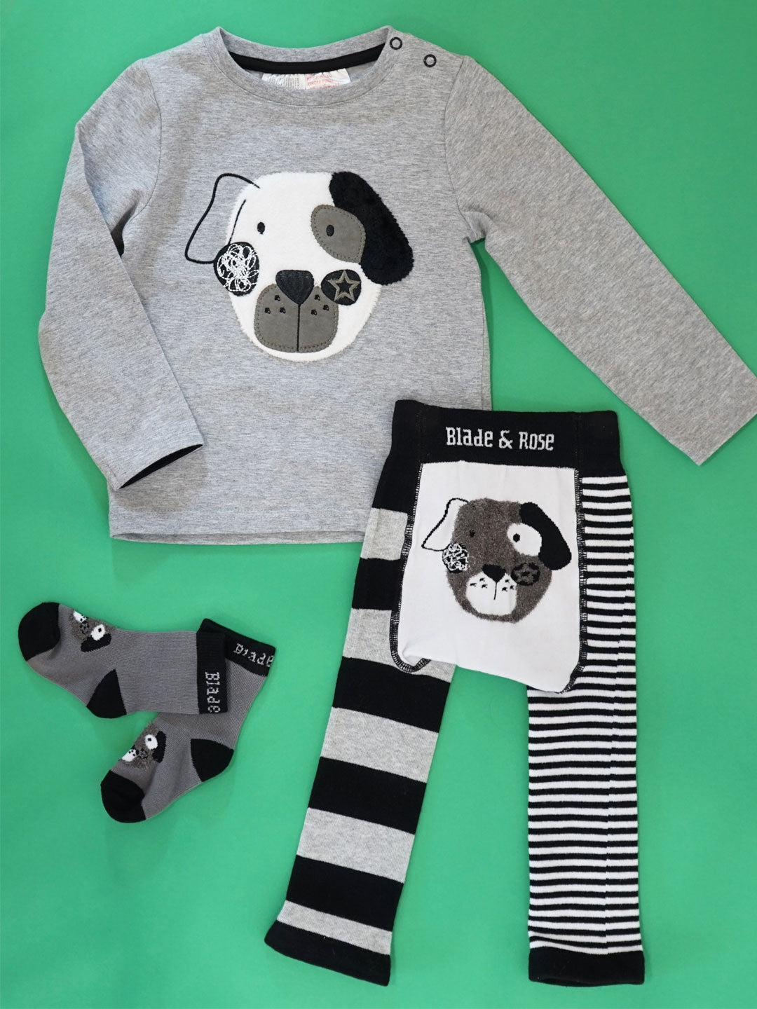 Griff The Dog Top Blade & Rose