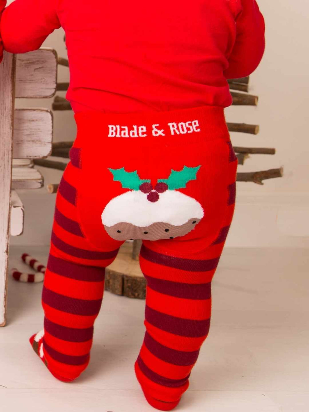 Christmas Pudding Leggings Blade & Rose